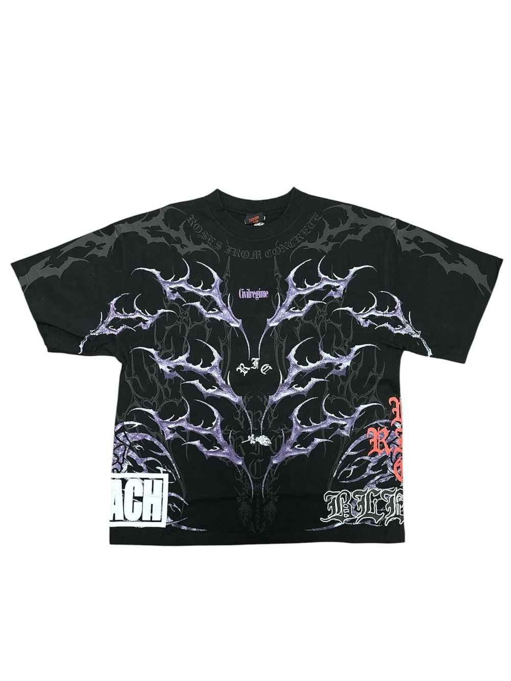 Civil Regime Bleach MURAMASA oversized t Size: Small